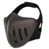 Bouclier Facial Tactique d'Extérieur en TPU Équipement de Protection pour Tir sur Terrain Chasse Jeux de Simulation CS Noir
