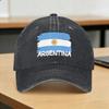 Washed Baseball Cap Cool Argentina Flag Spring Hip Hop Hats For Unisex Adult Casual Tennis Skate Sun Baseball Caps