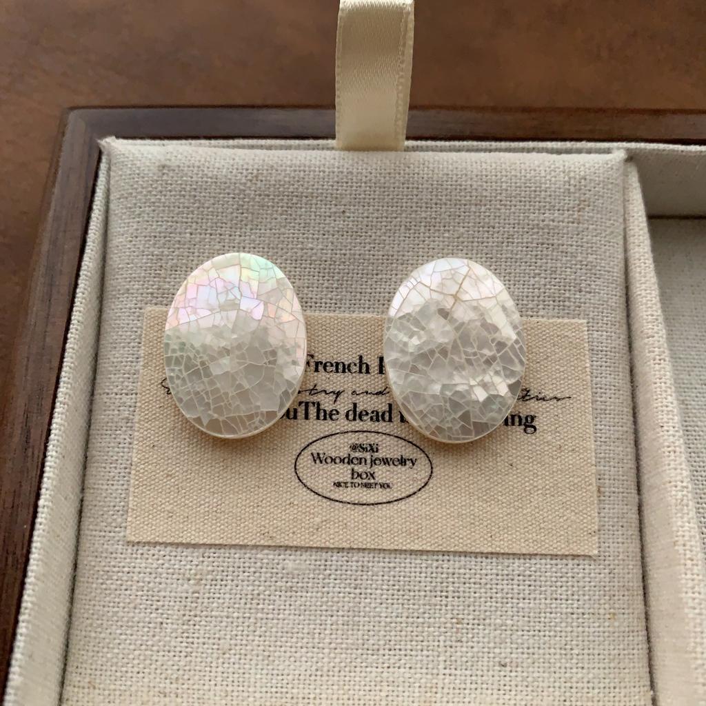 Simple And Sweet Atmosphere Pearl Multi-Color Stud Earrings, Advanced Not Monotonous And Versatile, Simple And Generous Light Luxury Earrings