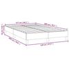 Box Spring Bed Frame Dark Blue 120 X 200 Cm Velvet