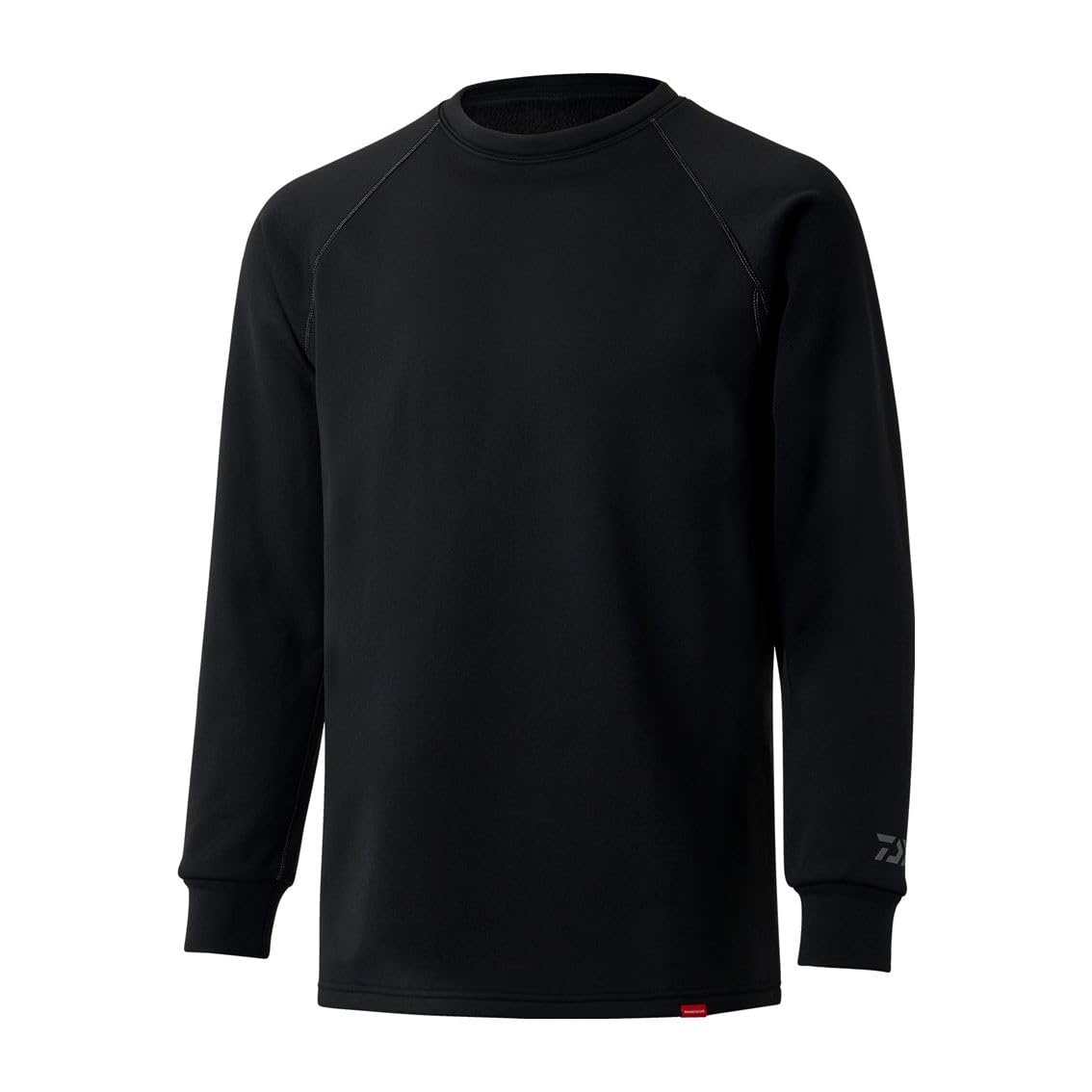 Dunrotec Extra Thick Crew Undershirt Black M [Daiwa] DU-3125S