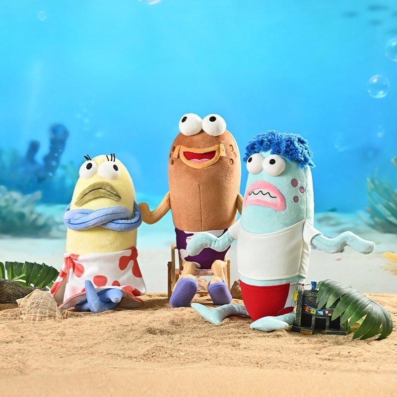 Potdemiel Honey Pot Funny Beechcraft Resident Mermaid Funny Plush Doll Ornaments Decorated Children'S Gifts.