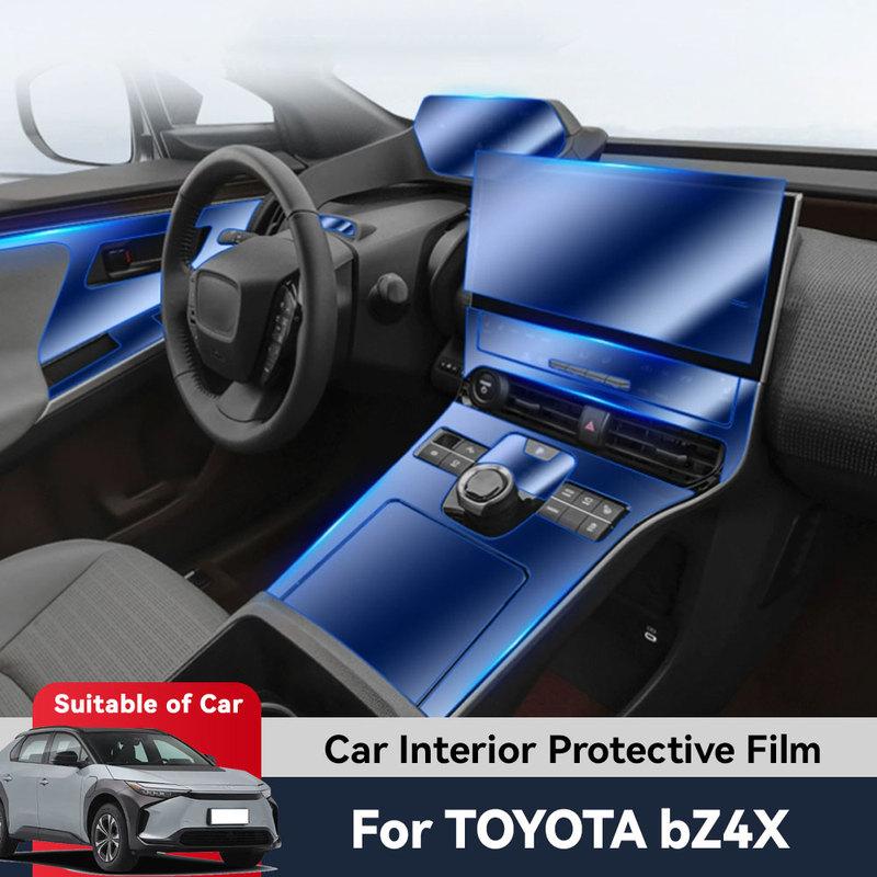 Auto Central Control Screen TPU Navigation Anti Scratch interior Protection Film GPS Navigation For TOYOTA BZ4X 2024 2025