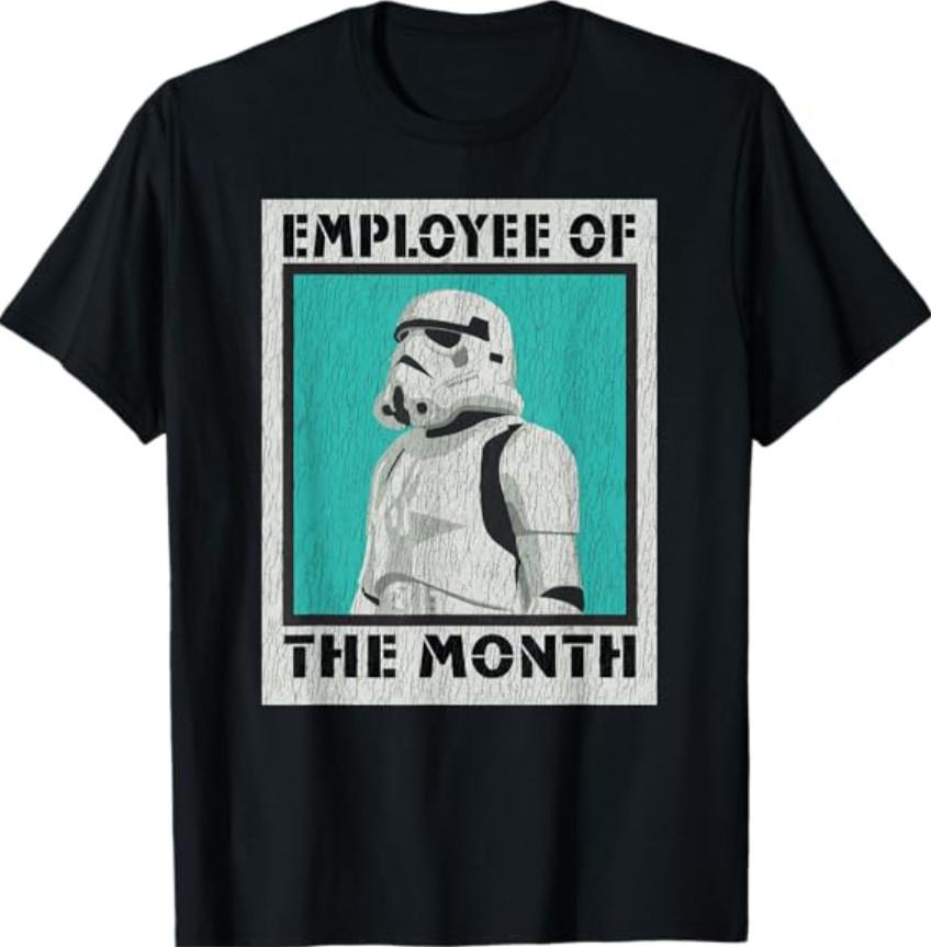 Funny Meme Employee of The Month T-Shirt S