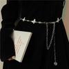 Stylish Metal Waist Belt With Butterfly Design Beautiful Decorative Chain For Dresses