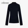 editionE+ 2025 Winter Half-Zip Wool Sweater