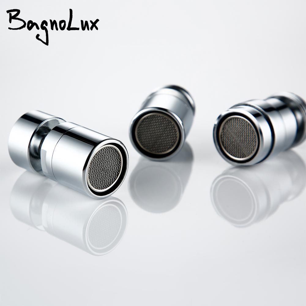 Kitchen Faucet Aerator Water Diffuser Bubbler Copper 360 Degree Rotation Chrome Water Saving Basin Faucet Filter Element Head