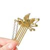 Traditional Chinese Butterfly Hairpin Comb for Updos - Ancient Style Headdress Accessory