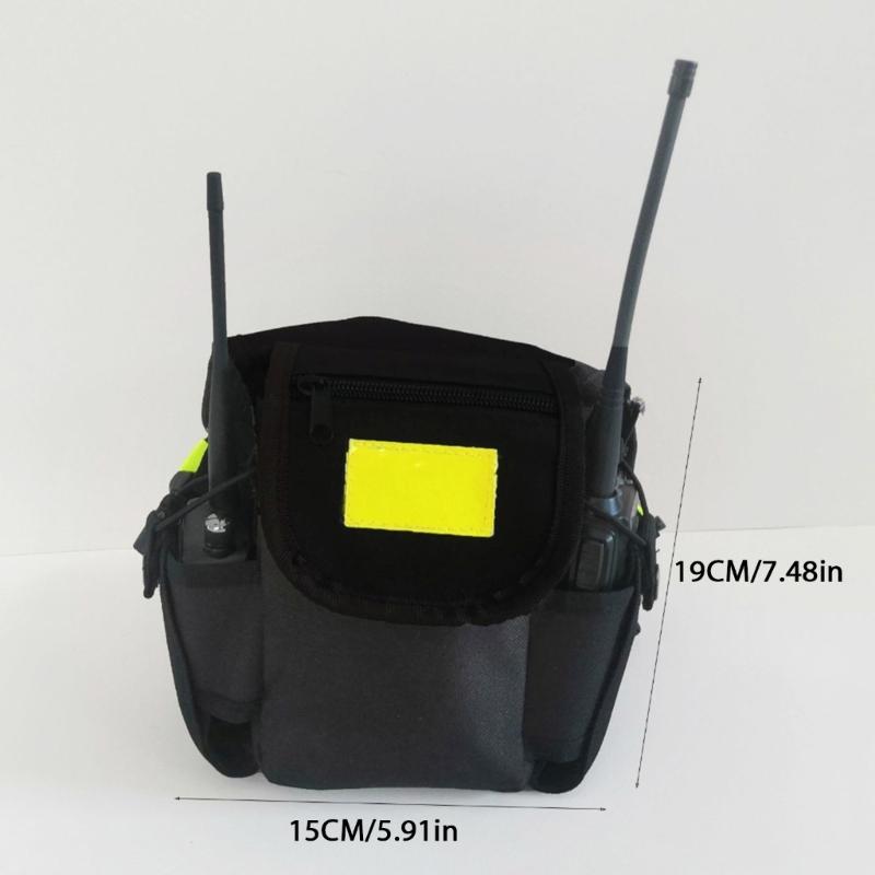 Oxford Cloth Two Way Radio Carry Bag Adjustable Camping Hiking Thigh Pouch Tactically Drop Leg Outdoor Slings Bags