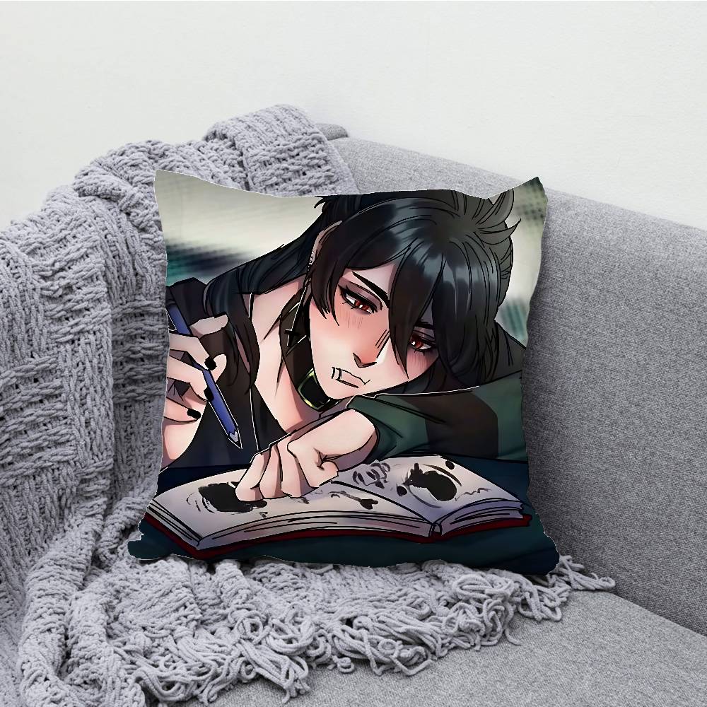 

The Kid at the Back Solivan Pillowcases Bedroom Living Room Sofa Home Decor Polyester Cushion Cover with Zipper 30cmx30cm