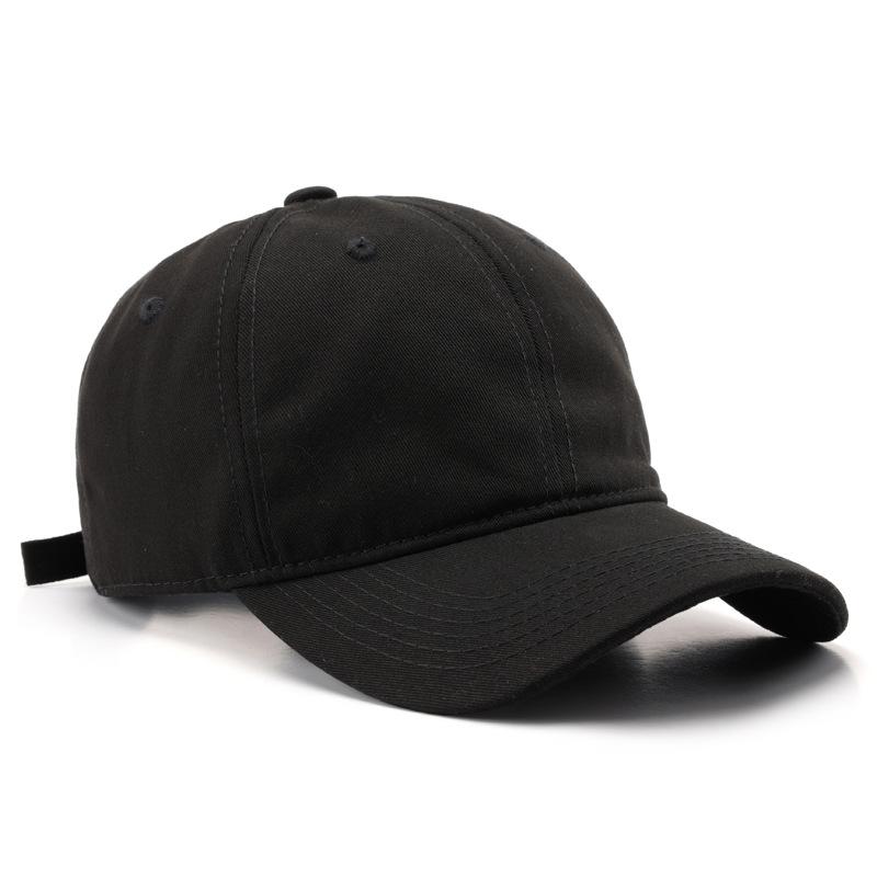 Hat Spring and Autumn Personality Solid Color Light Board Washed Baseball Cap Outdoor Sports Travel Sunscreen Shade Cap