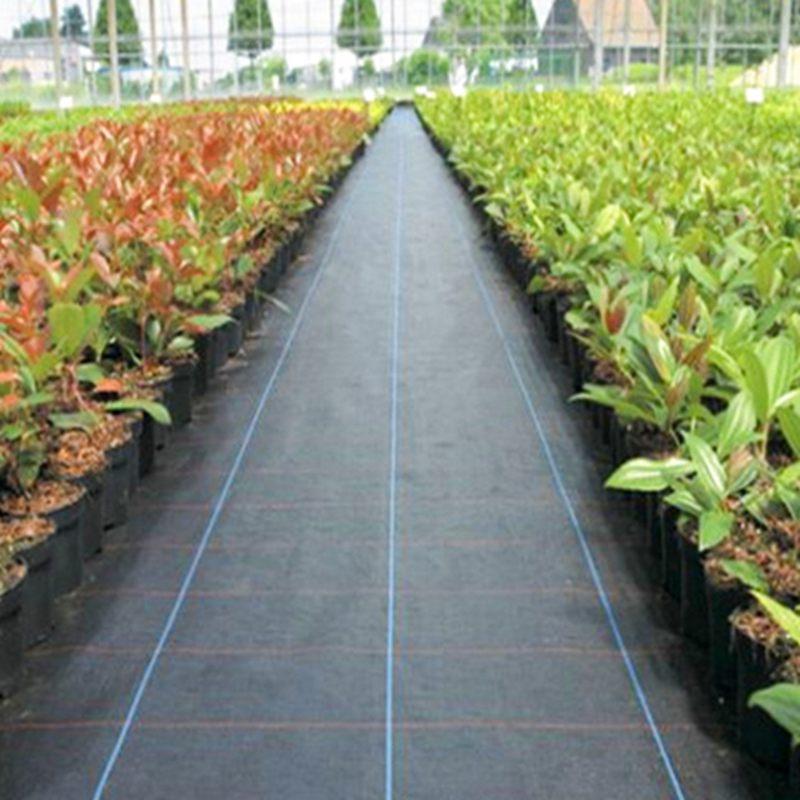 Complete Roll 100m 90GSM Farm Greenhouse Gardening Ground Fabric Vegetable Fruit Garden Grass Barrier Weed Control Mat