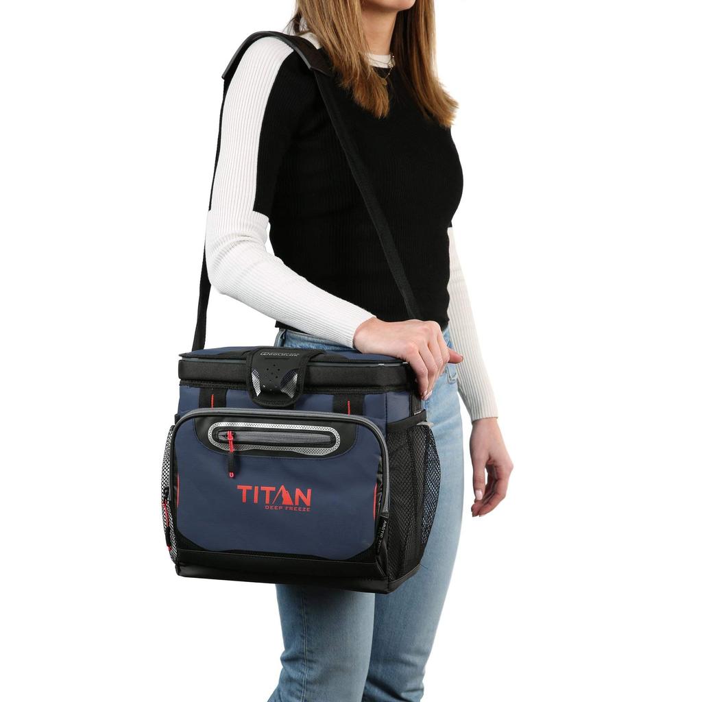 Titan Deep Freeze Cooler Box 8L 16-Can (Navy)