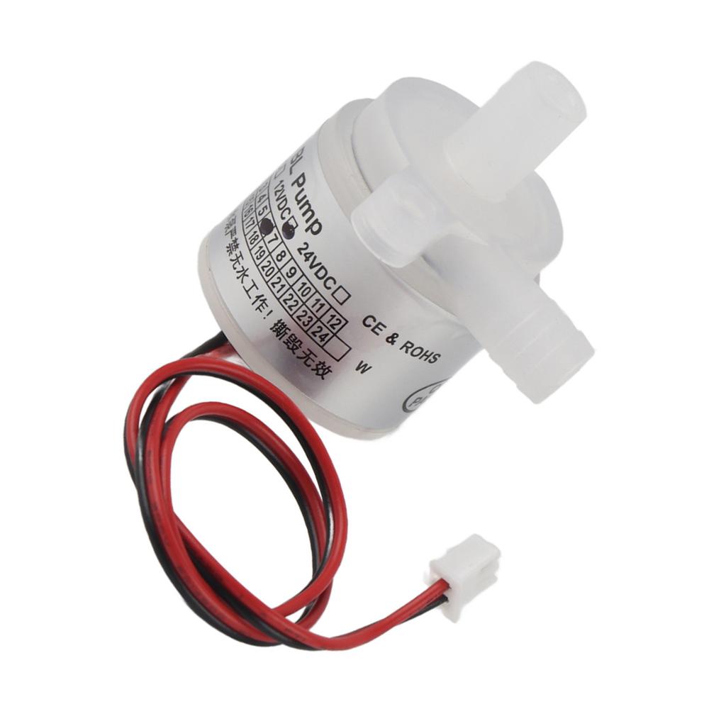 1 Stück Weiße Mini Lebensmittelqualität Bürstenlose Wasserpumpe 12V DC 6W für Medizinische Instrumente