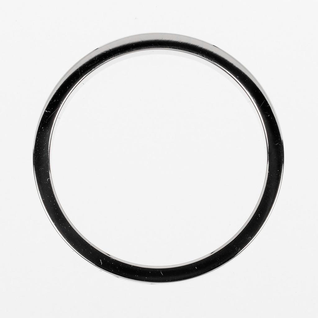 Cartier Love Ring K18 White Gold #7.8(US Size) 7.6g Mens Used