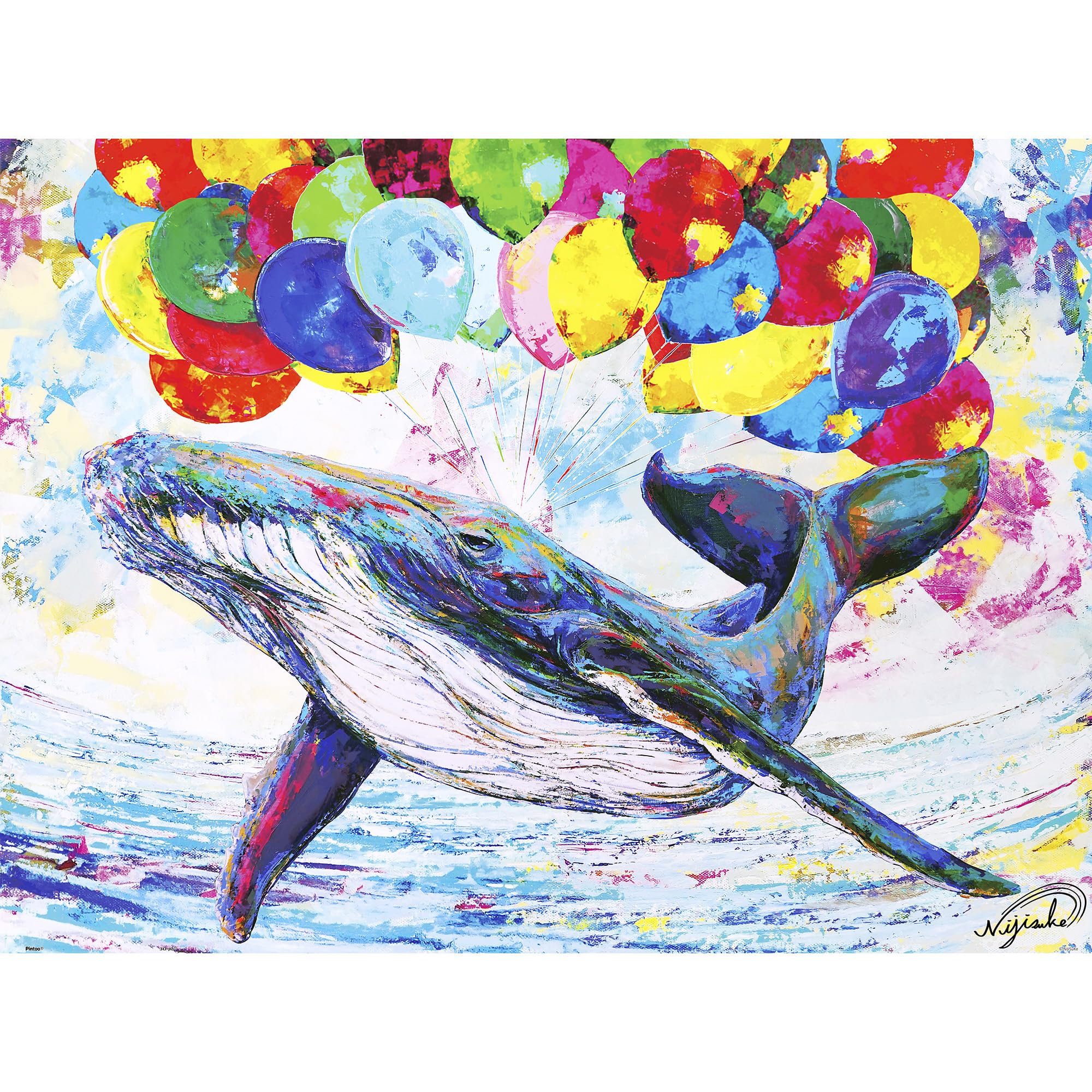 

Pinto 1200-Piece Plastic Jigsaw Puzzle Nijisuke_Finale (45x59cm) for Adults, Difficult, No Broken Pieces, Click-together Design [H3513]