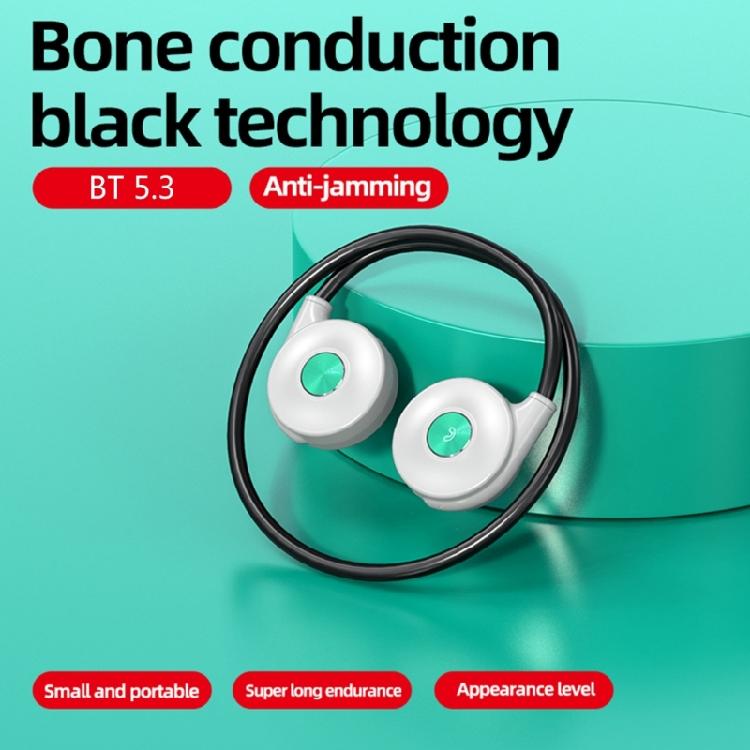 Bone Conduction Headphones Waterproof Open Ear Earbud Earpiece Noise Canceling