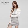 ANY SPOOR 2024 Autumn French Style Knit Two-Piece Look Midi Dress