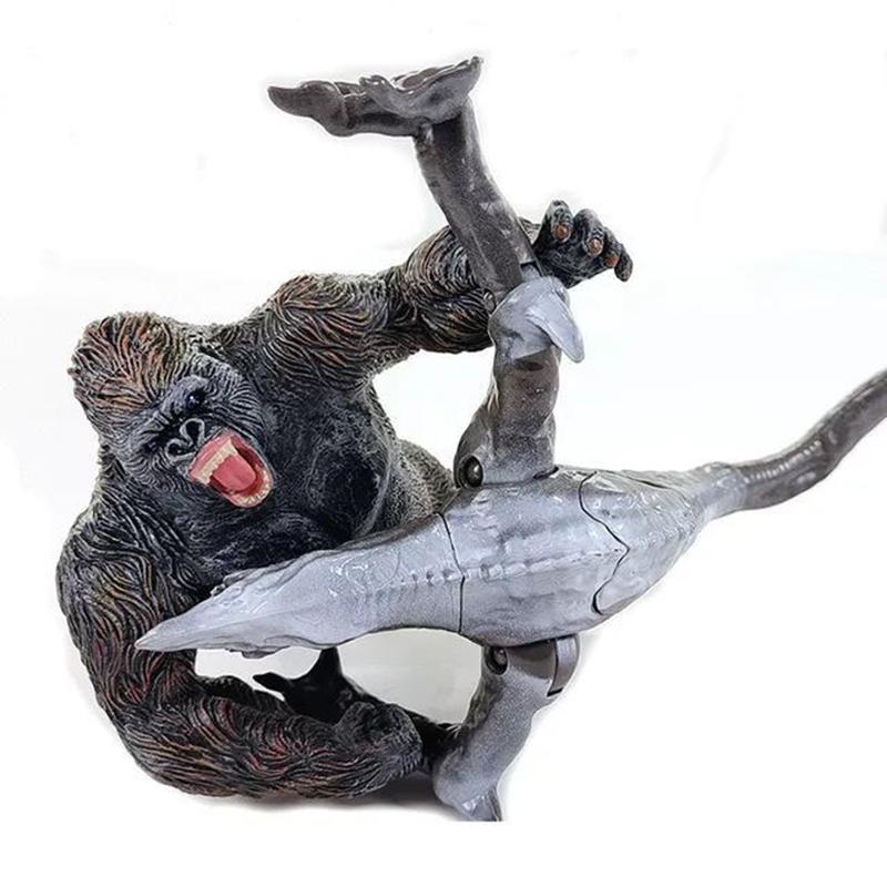 King Kong VS Skull Crawler Modèle NOUVEAU Film Skull Island Figurine d'Action Godzilla Monstre Mobile Du Roi Jouets pour Enfants Cadeaux
