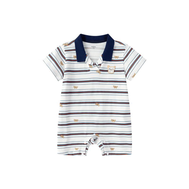 Balabala Baby Boy s Casual Color-block Romper 73