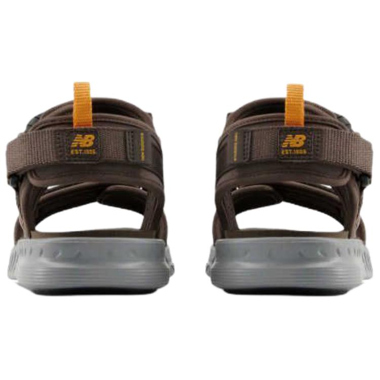 New Balance Nb 600 Fabric Retro Classic Simple Comfortable Beach Sandals Men sandals Brown SMA600B1