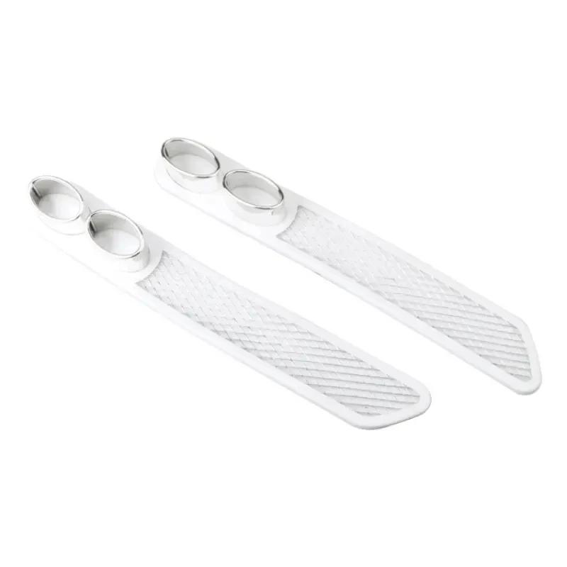 1 Paar Universelle Lüftungsgitter Auspuffschalldämpferrohr Auto Auto Styling Falsch Dekorativ Auto Dekorativ Tuyere Falsches Auspuffloch