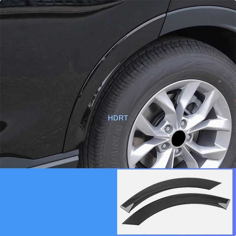 Car Styling Rear Door Edge Wheel Eyebrow Cover Body Trim Protector Decoration Accessories Exterior Sticker For Honda CR-V  +