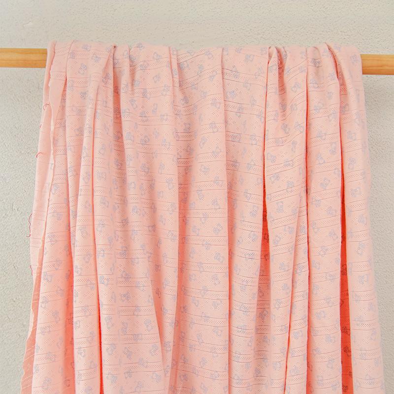 85x50cm High Quality Soft Jacquard Cotton Fabric For Children's Pajamas, Home Clothes T-shirts Dress Handmade DIY FabricYHTJ0188