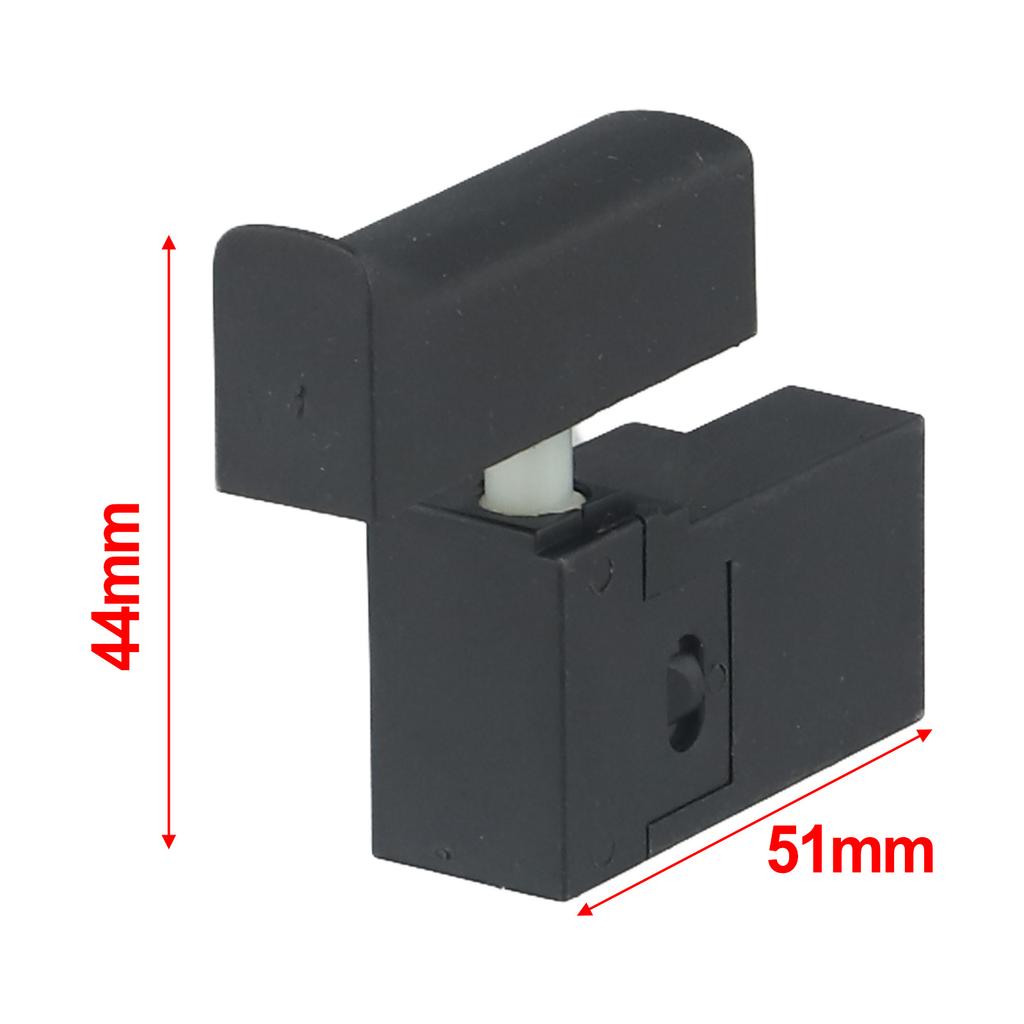 Trigger Switch Switch Household Tool Accessories Exquisite Switch Lock Practical Drill Speed Material Plastic Black