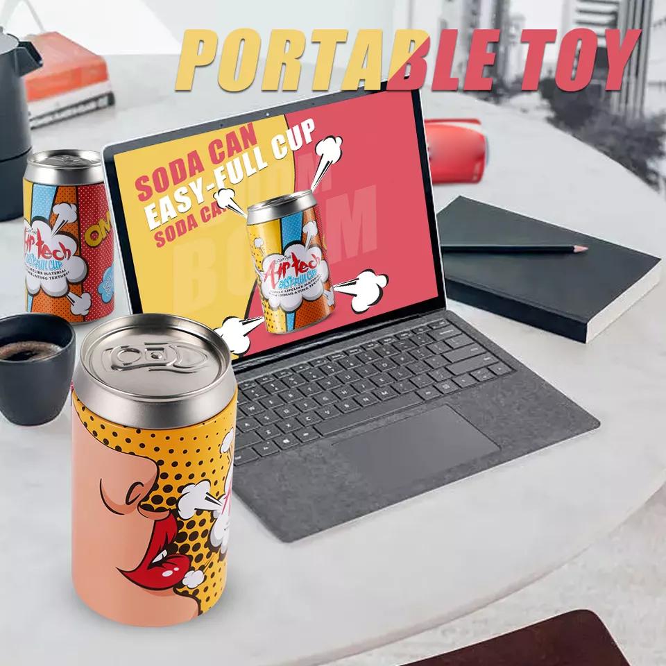 Silicone Cup Masturbator For Men Sex Toys Portable Manual Vaginal Real Masturbation Cup Soft Pussy Penis Exercise Erotic Toys