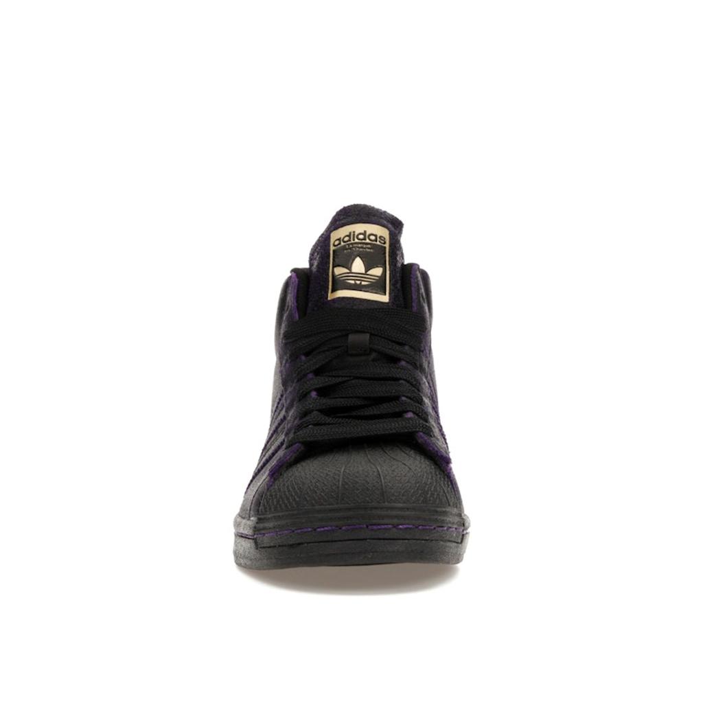 Adidas Kader Sylla X Pro Model ADV Black Dark Purple Unisex Sneakers Core-Black IE4310