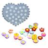 Set of 10 Silicone Nail Art Mold Embossing Patterns Nail Mould Decorations Jewelry Making Tool Handmade Ornament Molds