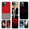 TWIN PEAKS Art Print Phone Case For iPhone 17 Air 16 15 14 11 12 13 Pro MAX Plus Coque Cover Shell