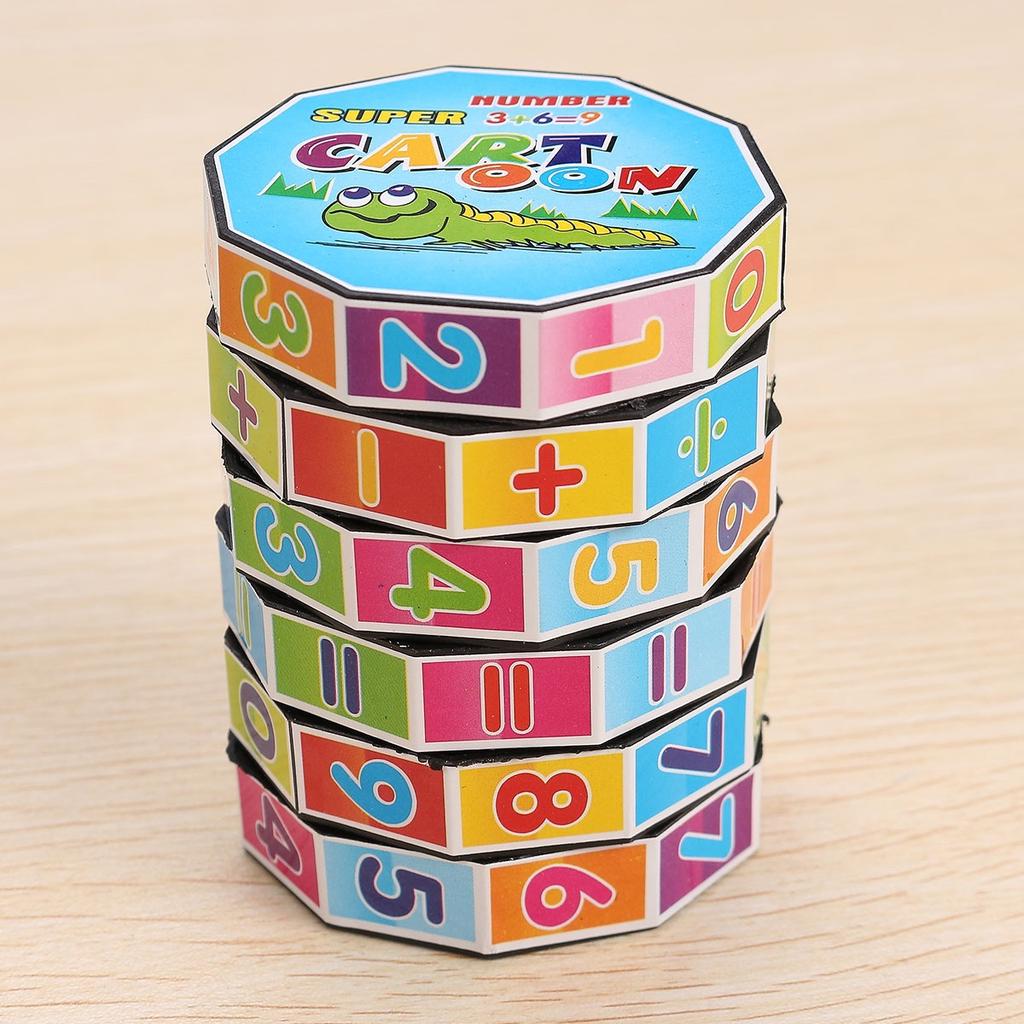 Neues digitales Puzzle Kreatives Lernspielzeug für Kinder Kunststoffpuzzle