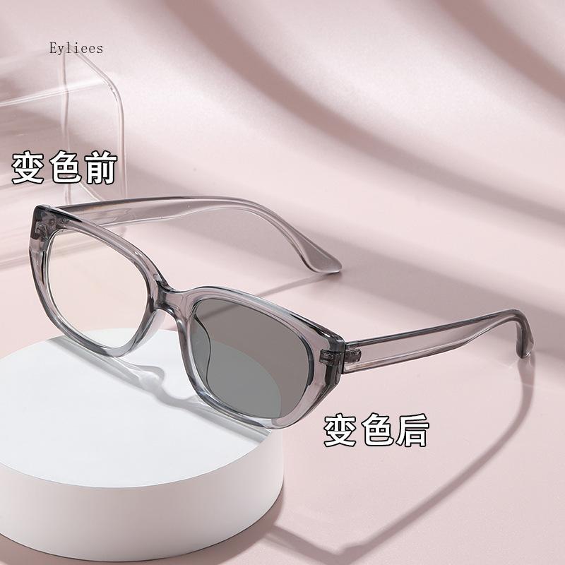 

Fashion Cat Eye Frame Anti-Blue Ray Reading Glasses Women Myopia Prescription Photochromic Eyeglasses De Lectura Hombre 0