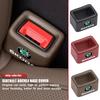 CTGI2 Car Logo Seat Belt Buckle Protective Cover Safety Belt Clip Case Accessories For Octavia Superb RAPID FABIA KAMIQ KAROQ