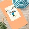 P-Pippi Longstocking Towel Beach Towel Quick Dry Sand Free Bath Towel for Summer Pool Travel Vacation