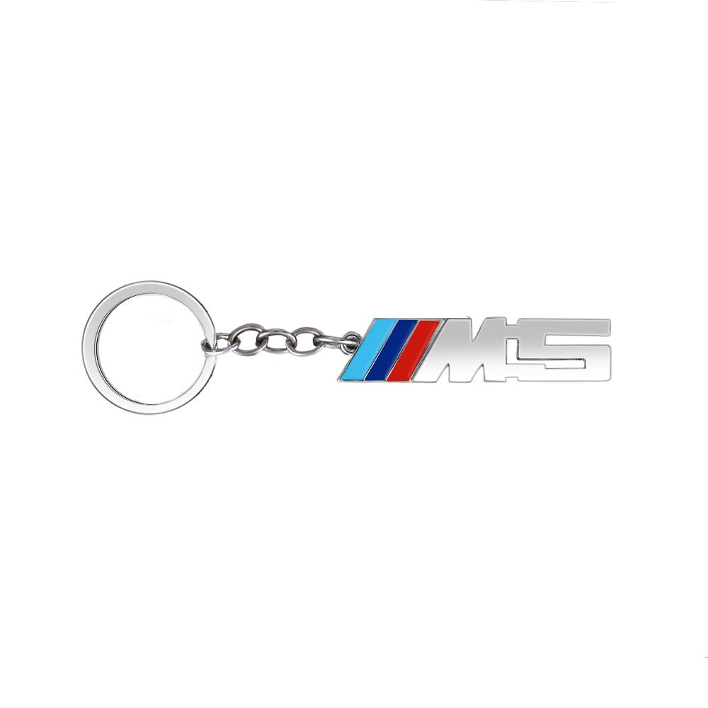 BUBH4 Car Metal Key Holder Keychain Pendant Keyrings Decor Accessories For BMW M M3 M4 M5 X1 X2 X5 Performance F30 E28 E36 E39 E46 E91