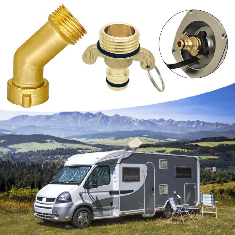 Water Hose Elbow Adapters Efficient Water Supply Solution Universal Washing Machine Connector Simple Installs for Boats