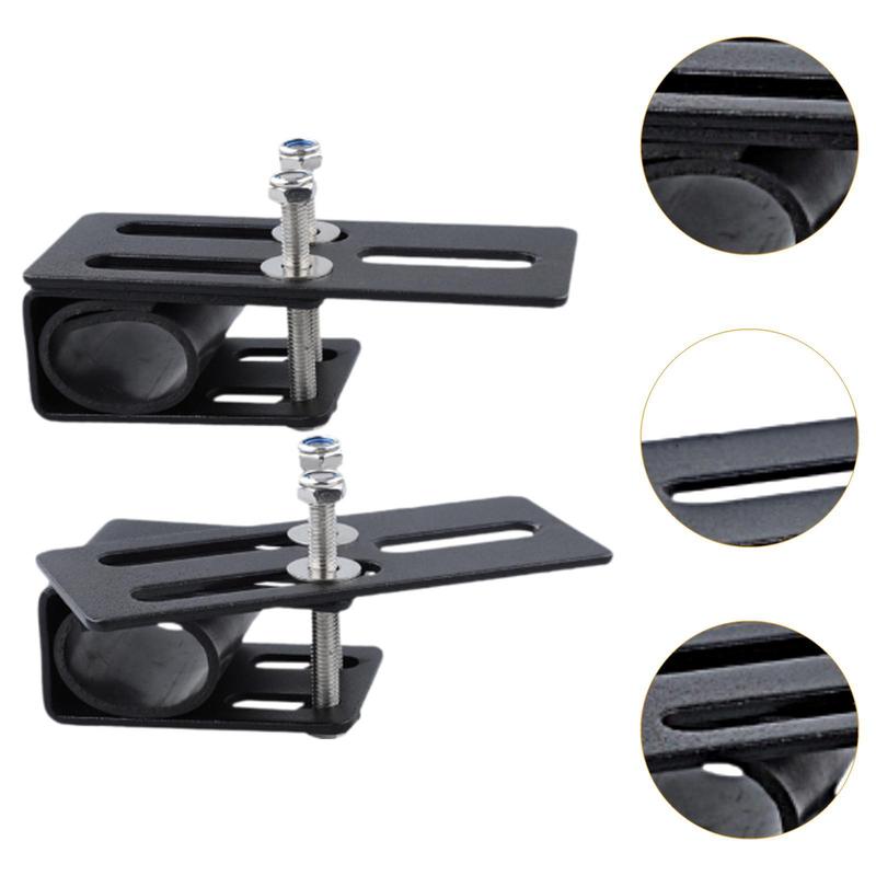 2Pcs Car Roof Rack Light Bracket Work Light Bar Mount Easy To Tall Professional Crossbar Luggage Rack for Vehicle SUV
