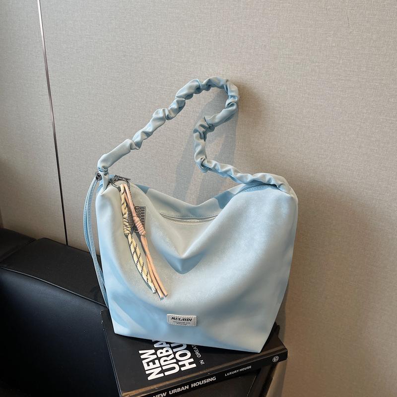 Casual large-capacity bag women's  new slack shoulder messenger bag college student tote bag