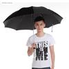 Paradise Umbrella Black Coating Folding Sunshade Umbrella 70% off Steel Ribs Reinforced Windproof Sun and Rain Umbrella Dual-Use Sun Protection
