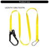 Professional Steel Climbing Rope With Strong Polyester Belt Mountaineering For Mountain Climbing & Industrial Safety