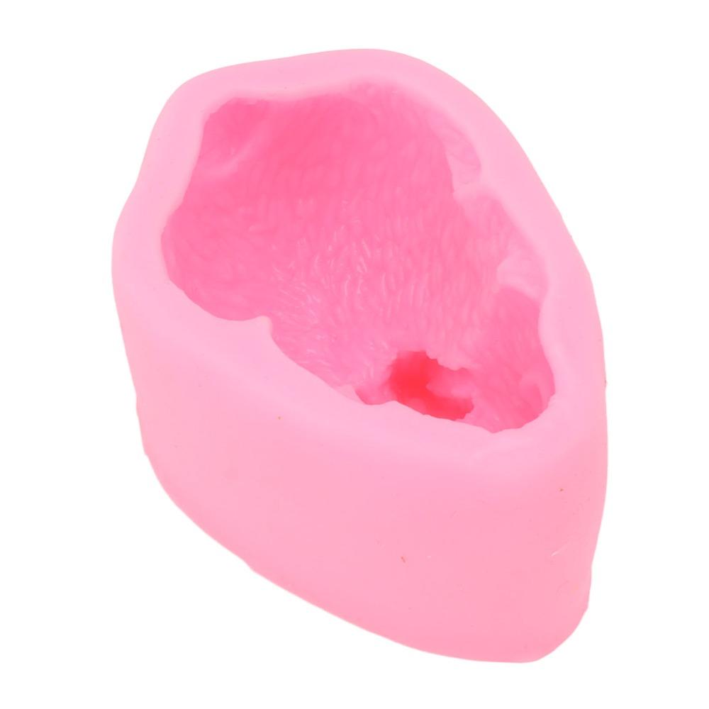 Non Stick Surface 3D Rabbit Mold Easy Release Baking Mold Reusable Candle Mold Candle Soap Craft