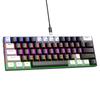 AMZ Hot Sale 60% Mechanical Keyboard 61 Keys 60 Percent RGB LED Backlit Teclado Gamer Wired Gaming Keyboard for Laptop Computer