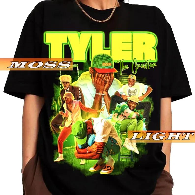Tyler The Creator Vintage Bootleg Shirt Tyler The Creator Music AN64849 S
