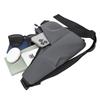 TS JYL laptop bag,New Anti-Theft Crossbody Bag Triangle Chest Bag Leather Casual Men Pack