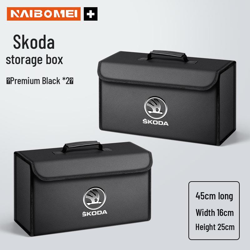 Skoda Car Trunk Organizer for Octavia, Superb, Hao Rui, Kodiaq, Kamiq, Xin Dong