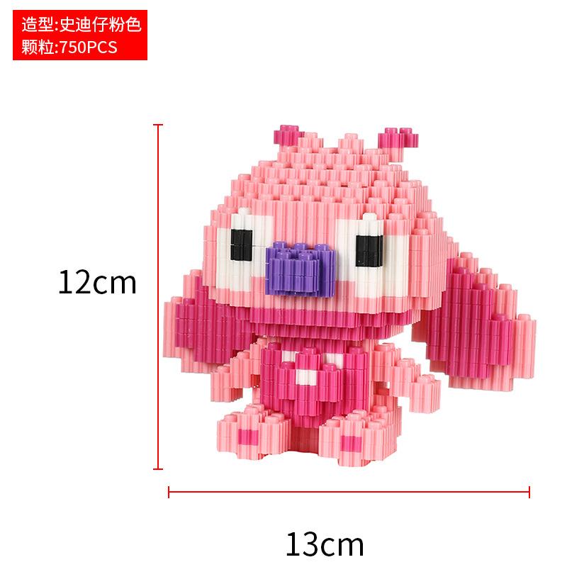 Educational Building Blocks Set for Kids Tiny Particles Compatible with LEGO Bricks Assembly Small Model Figurine Creative Gift