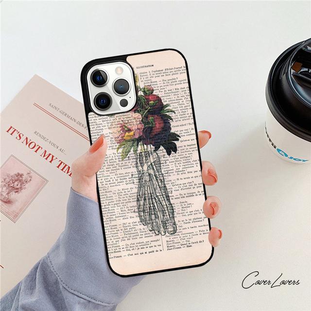 Medical Human Organs Brain Kidney Art Phone Case Back Cover for iPhone 17 Air 16 15 14 13 11 12 Pro Max Plus Coque